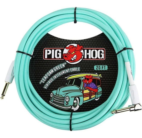 Cabo Pig Hog Seafoam Green 3m Plug L