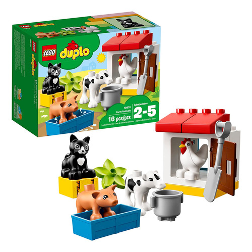 Bloques De Construcción Lego Duplo Town Farm Animals 10870,
