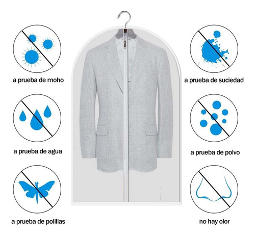 S Bolsas Protectoras A Prueba De Polvo Para Ropa, 10 Piezas