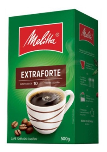 Café Extra Forte Melitta Torrado Moido Combo 3 Pcte 500g