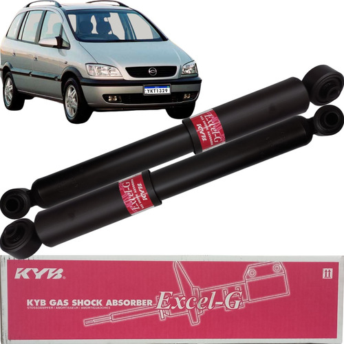 Par De Amortecedor Traseiro Kyb Meriva Zafira 2002 Até 2012