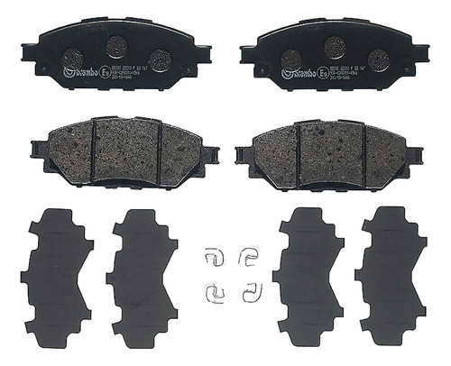 Balatas Delanteras Hilux 4cil 2016-2017 