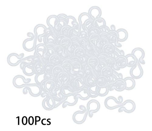 L 4 X 100x Ganchos Para Cortina De Ducha Anillos Para