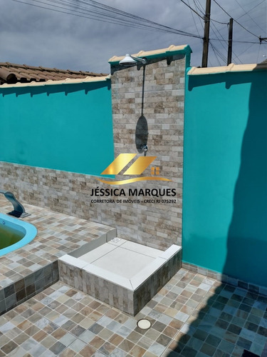 11-4 Casa De 1 Quarto, Piscina E Área Gourmet Em Unamar - Cf