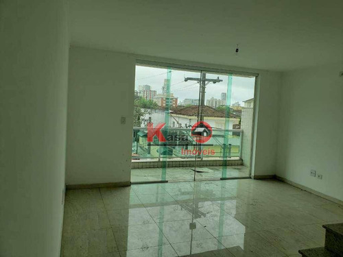 Imagem 13 de 30 de Casa Com 4 Dormitórios À Venda, 270 M² Por R$ 950.000,00 - Vila Belmiro - Santos/sp - Ca0456