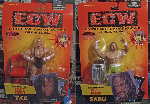 Ecw Figuras De Acción 1999 - San Francisco Toy Lote