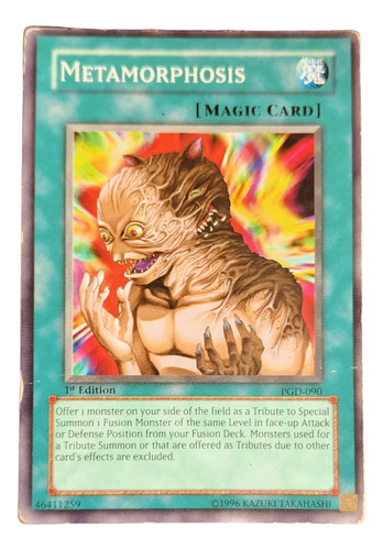 Yugioh Metamorphosis Común (detalle) 