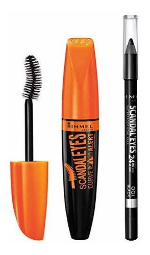 Rimmel Scandaleyes Curva Alerta Rimel A Prueba De Agua Con S