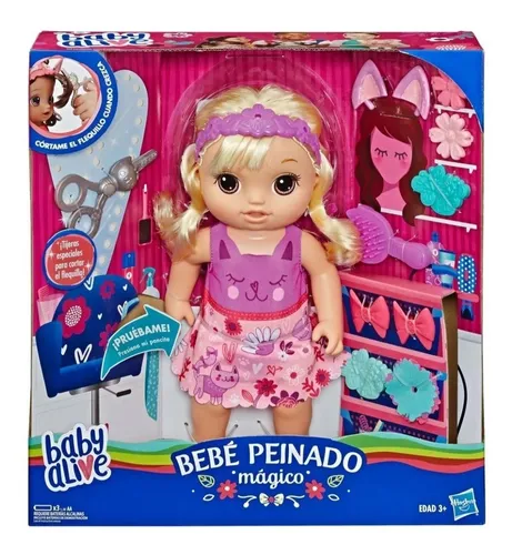 Baby Alive Bebe Peinados Magicos - Original - Muñeca Hasbro