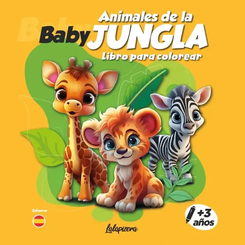 Animales De La Jungla Libro Para Colorear Para Niños | Envío gratis