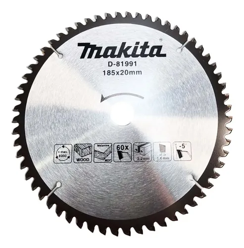 Discos Serra Circular Mdf 7-1/4 60 Dentes Makita D-81991