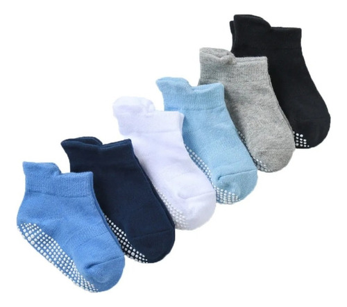 Calcetines Antideslizantes Para Bebés (12-36 Meses) (6 Pares