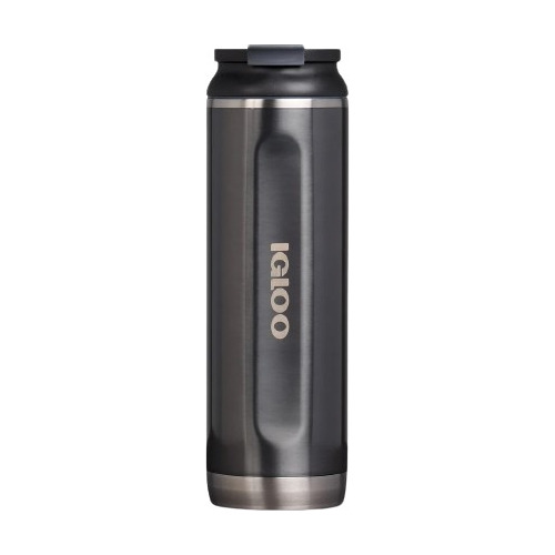 Termo Vaso Igloo Flip N Sip 20 Onzas 591 Ml Carbonite