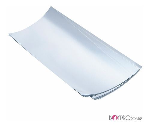 4 Kg Papel De Mechas E Reflexo Laminado B4ypro 11,5x25cm Gra