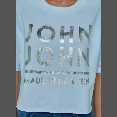 Camiseta John John Made In Heaven Feminina - Azul