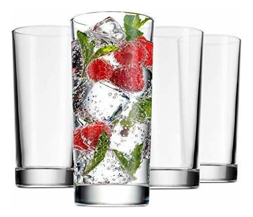 Vasos Highball Vasos Altos De Vidrio Hechos Italia Vaso...