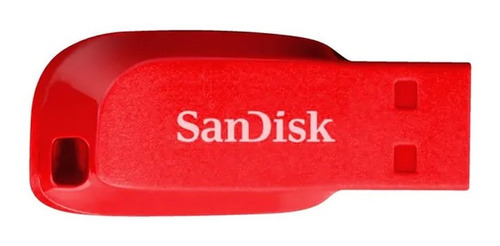 Rosario Sandisk Pendrive 32gb Cruzer Blade Red 32gb