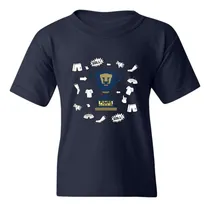 Comprar Jersey Playera Fútbol Pumas Unam Día Niño Niña Campeón