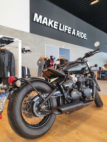 Imagem 5 de 9 de Triumph Bonneville Bobber Black 1200