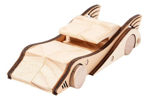 Mini Coche De, Vehículo De Madera Para Montar En Estilo G