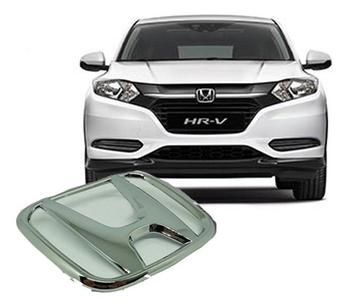 Honda Hrv Escudo H Delantera Cromado 15-18