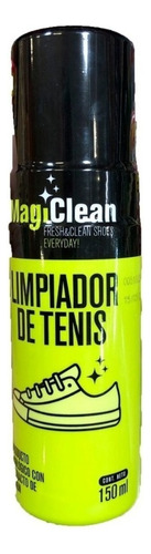 Limpiador De Tenis  Magiclean 150ml Remover Polvo Y Suciedad