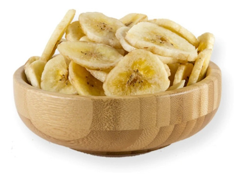 Banana Chips Con Azúcar 500 Gr