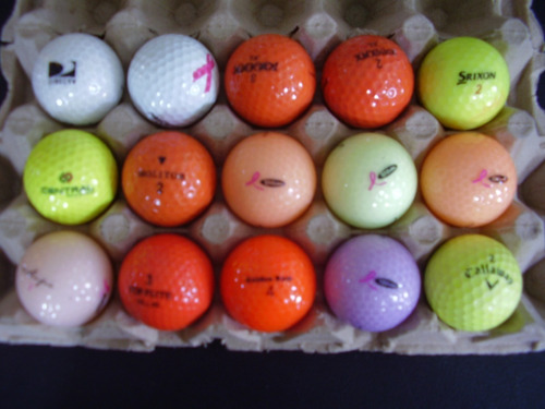  Pelotas De Golf De Colores 15 (quince)