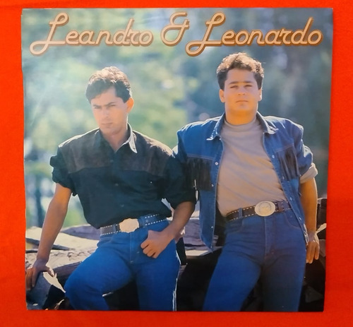 Lp Disco De Vinil Leandro & Leonardo Com Encarte