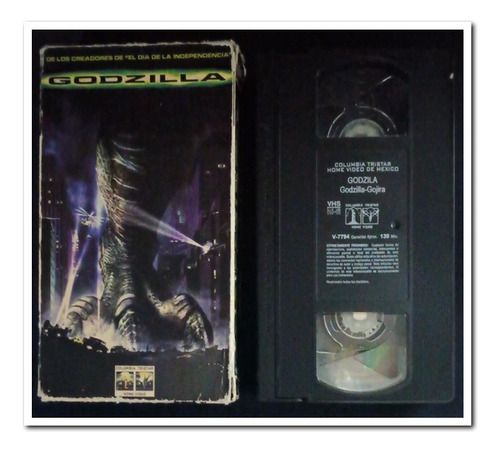 Godzilla, Vhs, Edición 1998