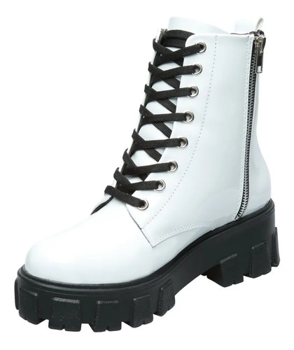 Botas Blancas Para Dama I Combat Boots Cómodas I Dr. Martens | Meses sin  intereses