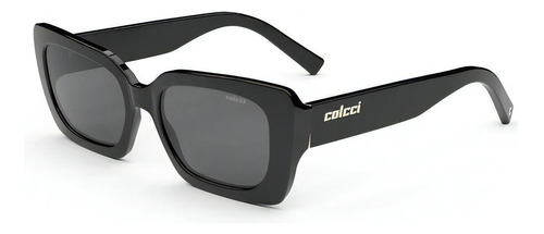 Culos Solar Colcci Tribeca C0202a0201 Preto Lente Cinza Cor Preto