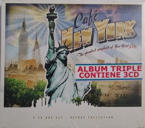 Música De La Década 80' Internacional 3 Cd Nuevos New York 