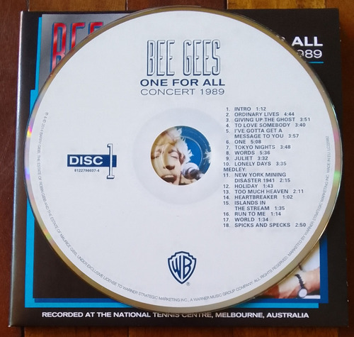 Bee Gees - The Warner Bros. Years 1987-1991/ Box Set / 5 Cd Estándar