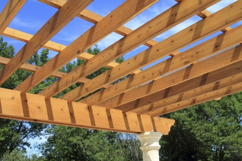 Vigas De Madera De Pino 8x16x366 Construcción Y Carpintería