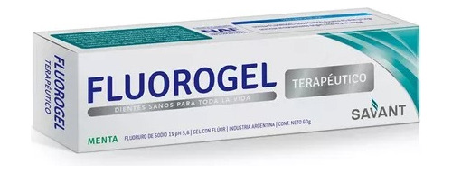 Pasta Dental Fluorogel Terapéutico Menta 60g