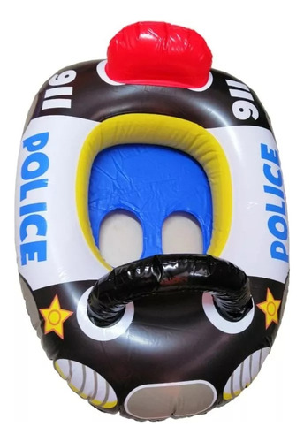 Flotador Inflable Para Bebes Piscina Flotador Niños Policía