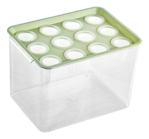 Hidropónico Kit De De Microgreens Caja De Tapa Verde