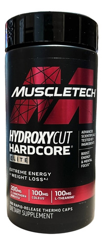 New Hydroxycut Hardcore Elite (100 Caps) Muscletech