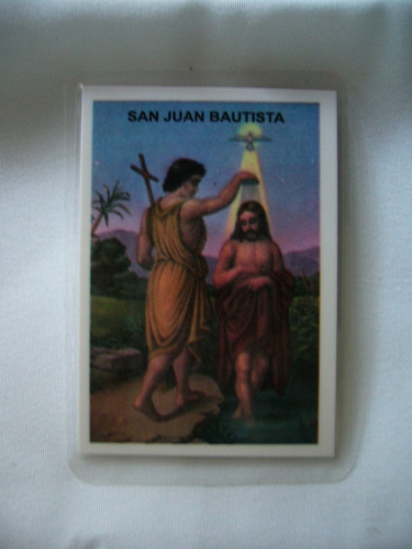 Estampitas Religiosa De San Juan Bautista 