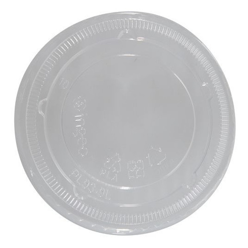 Tapa Plana Compostable Para Vaso 16oz 1100 Unidades