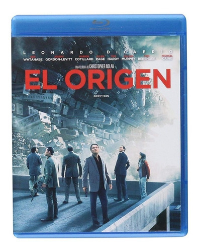 El Origen Inception Leonardo Dicaprio Pelicula Blu-ray