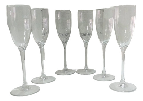 Copas  De Champagne De Cristal Moet & Chandon