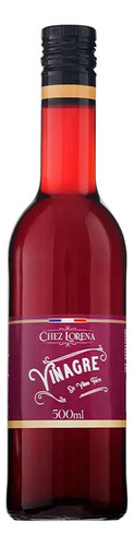 Vinagre De Vinho Tinto Chez Lorena 500ml