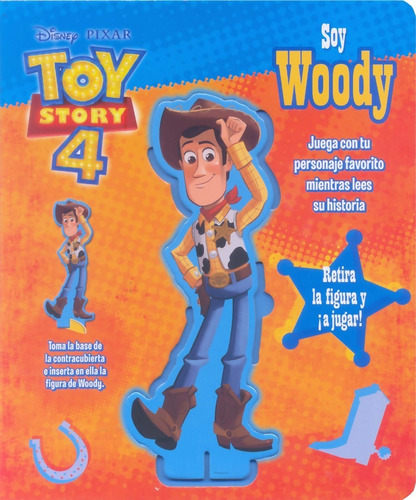 Toy Story 4 Woody - Yo Soy - Disney - M4 - Libro