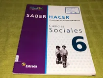 Comprar Saber Hacer Ciencias Sociales 6 Entender - Estrada