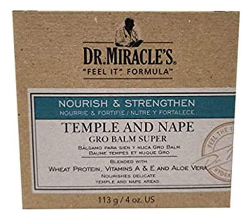 Dr. Miracle's Strengthen Bálsamo De Templo Y Nuca Gro Supe.