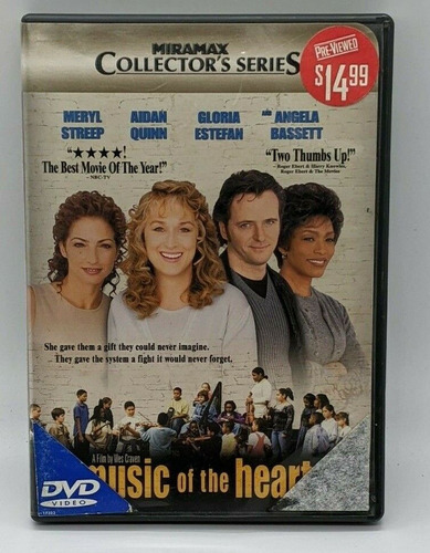 Music Of The Heart (dvd, Region 1, Pg, 1999, Drama) *ple Ccq