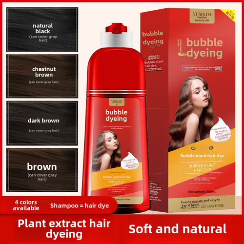 Crema Para Teñir El Cabello Con Esencia Natural, 500 Ml, Col