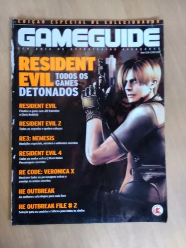 Revista Game Guide 1 Resident Evil Detonado Digerati 726q